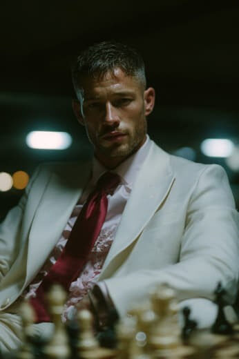 Шахматист — AI-кадр ученицы