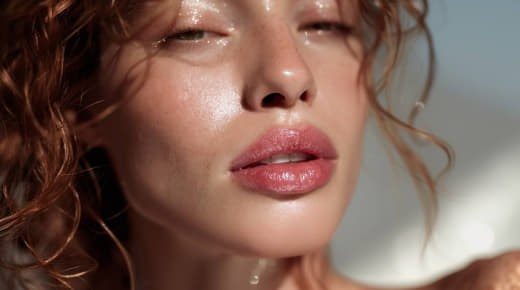 Реалистичное лицо — работа ученицы