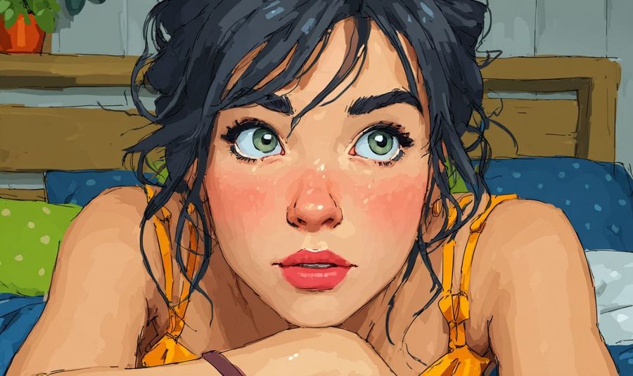 Иллюстрация — работа ученицы