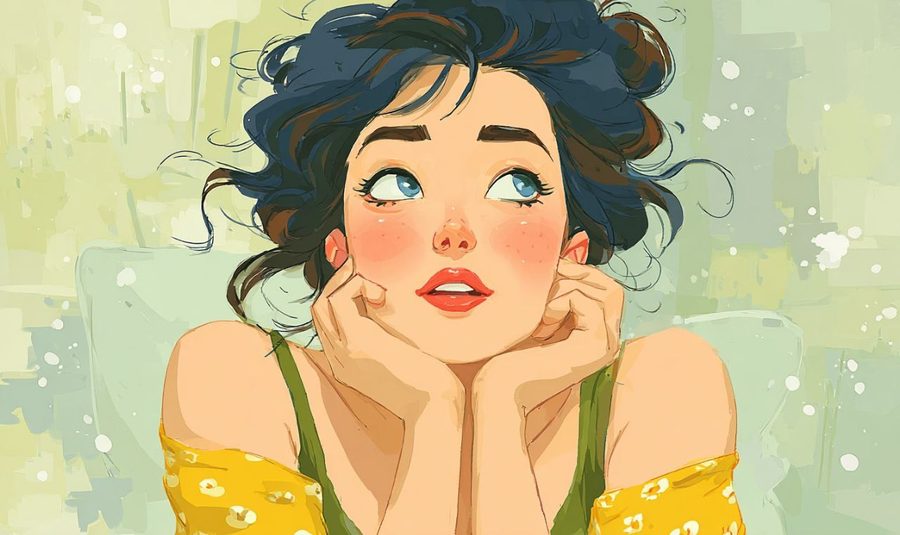 Иллюстрация — работа ученицы