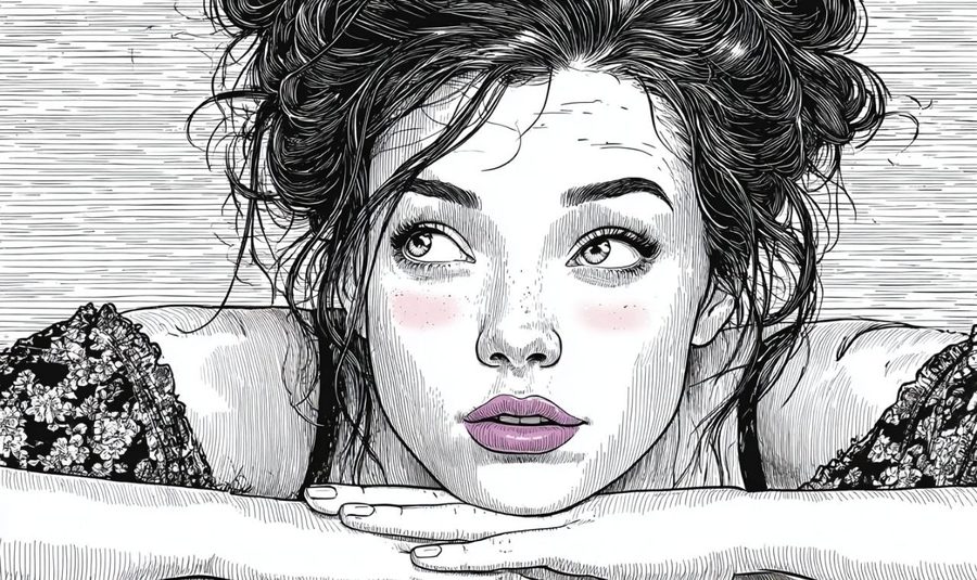 Иллюстрация — работа ученицы